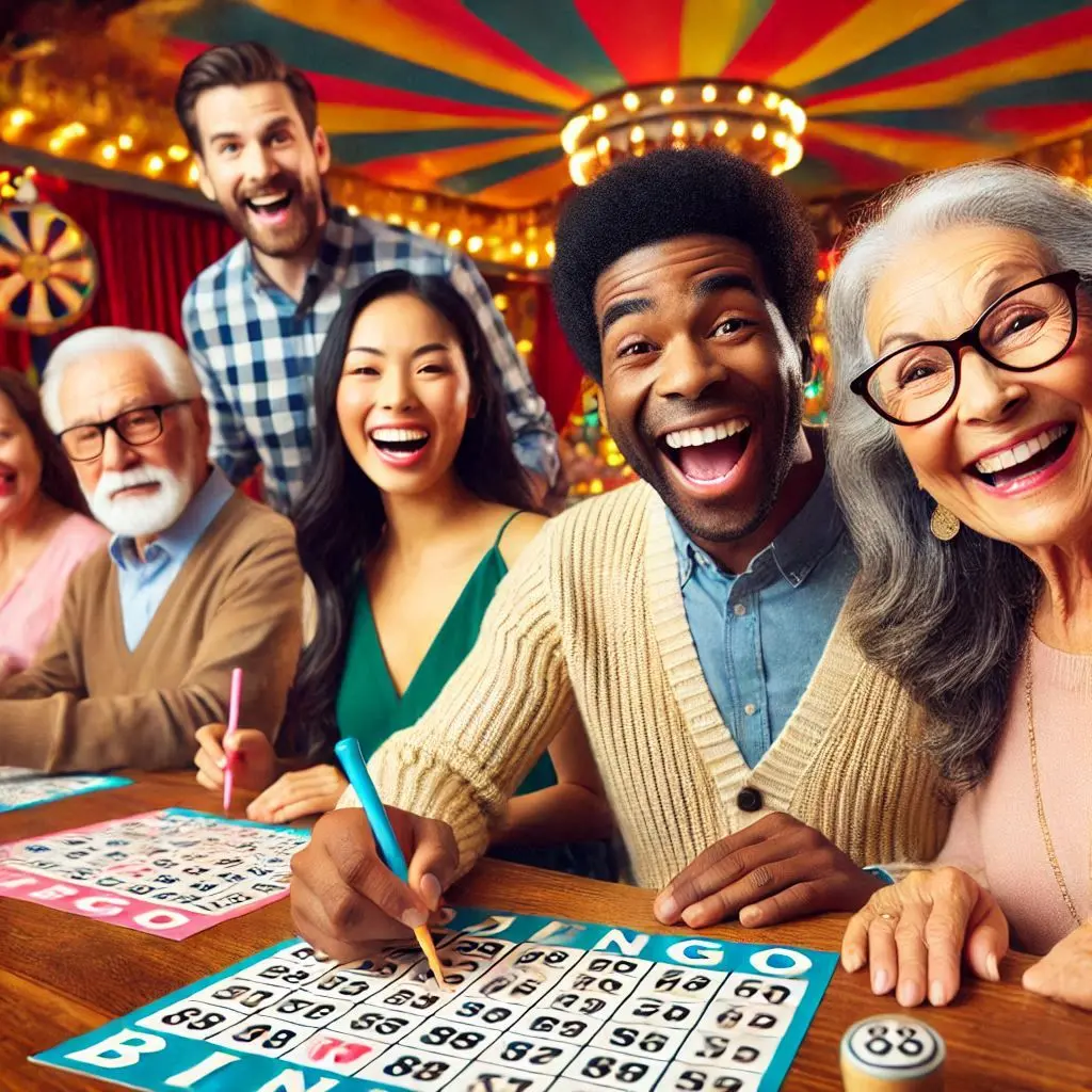 Les gens jouent au bingo GAMETWIST CASINO